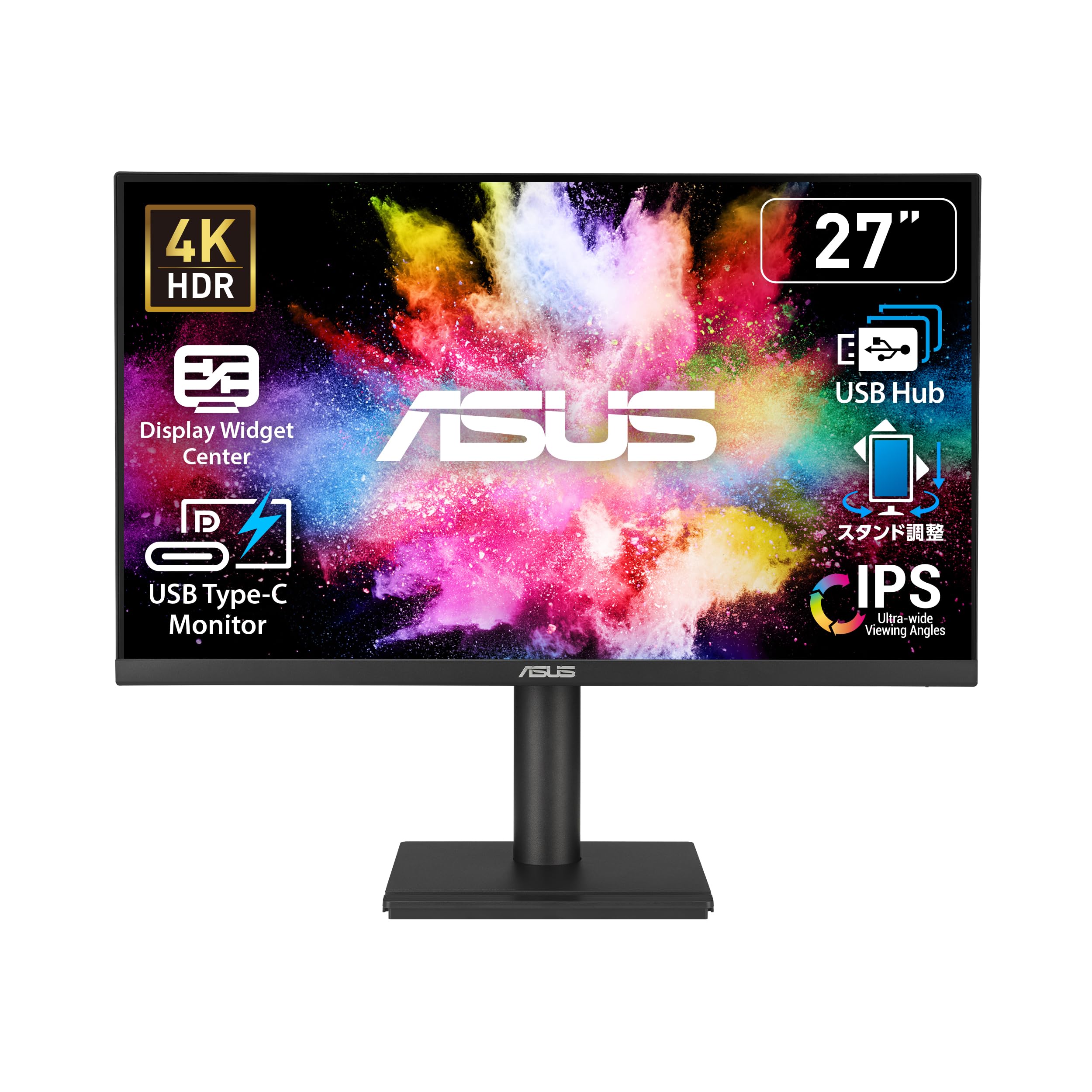 ASUS 27インチ 4K モニター 「VA27UCPS」 Amazon.co.jp: 【Amazon.co.jp限定】 ASUSモニター / VA27UCPS